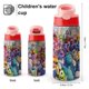 thumbnail image 2 of Monsters UniversityBotella de Agua con Tapa Pop Top de Un Toque, Acero Inoxidable, a Prueba de Fugas, para Deportes, Botella Infantil rosa 12 oz, 2 of 6