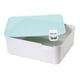 thumbnail image 4 of Caja De Almacenamiento De Ropa Interior, Organizador De Cajones De PP, Armario Apilable, Tapa Azul, 4 of 5