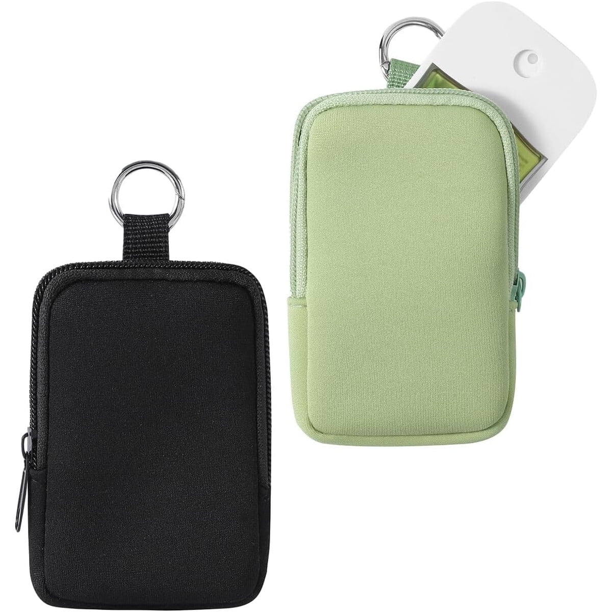 Vyseglobal - Estuche Neopreno 2 Unidades Mini Cierre 12x8x1.5cm