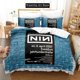 thumbnail image 1 of Nine Inch Nails NIN Bedding Set Boys Girls Duvet Cover Pillowcase Bed Kids Adult Home Textileextile, 1 of 5
