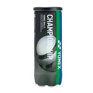 Pelota De Tenis Yonex Championship Black Itf X3