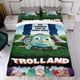 thumbnail image 4 of Trolland Conjunto de sábanas temático, trío de piezas, cómodo y amigable con la piel, diseño único, regalo de decoración para el hogar para familiares, amigos y fans,135cm *200cm, 4 of 6