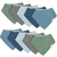 thumbnail image 1 of Baberos de Muselina Egmao, 10 Unidades Absorbentes, 1 of 3