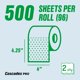 thumbnail image 4 of Papel Higiénico Cascades PRO 96 Rollos 500 Hojas, 4 of 7