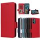 thumbnail image 3 of Funda Cartera para Motorola MOTO E15 4G Tapa Flip con Ranuras y Soporte Rojo, 3 of 5