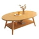 thumbnail image 1 of Mesa de Centro Elegante para Sala con Efecto Mármol beige, 1 of 5