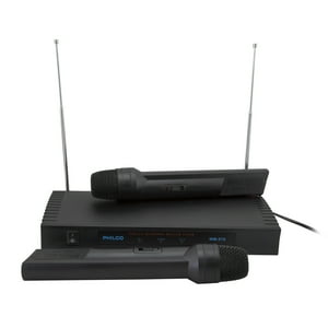 Microfonos Inalambricos Vhf Fm Wm570 Philco
