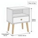 thumbnail image 3 of Velador Nordico Blanco Con Cajon Y Nicho 60x40x30 Cm, 3 of 3