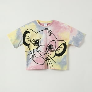 Disney - Polera Manga Corta Niña Simba El Rey Blanco