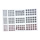 thumbnail image 2 of 183pcs Pesca Se?uelo Ojos 3D Ojos Holográficos Fly Aying Jigs Crafts DIY Azul Negro Rojo, 2 of 5