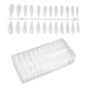 thumbnail image 4 of 240 Piezas De Puntas De Uñas De Gel Nail Art Clear Nail Extensions Tips Para Regalo DIY Salon, 4 of 5