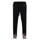 thumbnail image 5 of Saronite Conjunto de Chaqueta de Algodón Casual de Manga Larga y Pantalón de Polar con Efecto Salpicado, Color Negro y Rojo (para Hombre), 5 of 5