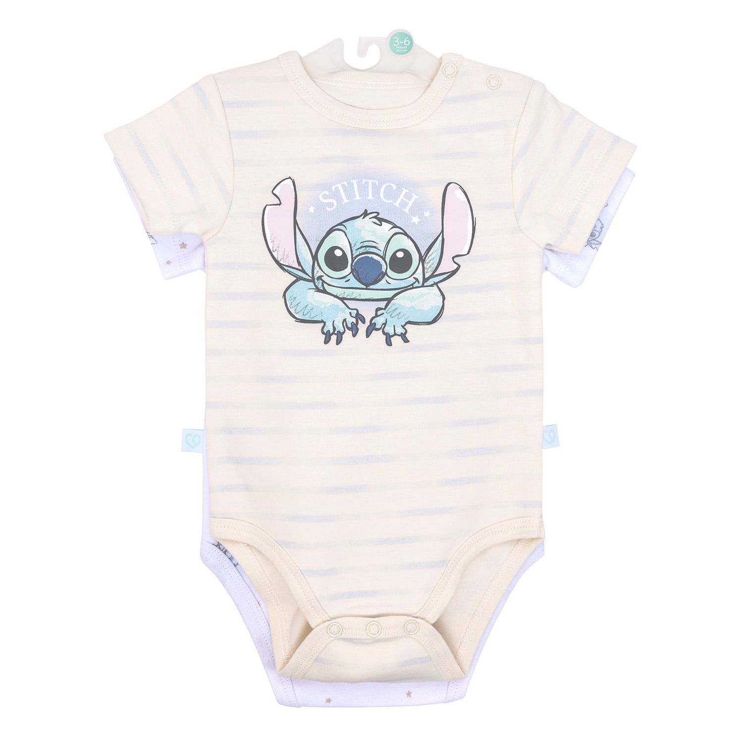Bambino - Body X2 Unisex Stitch Body Manga Corta 18 - 24 Meses