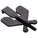thumbnail image 2 of Cerradura De Puerta Portátil Peque?a De Acero Inoxidable Cerradura De Seguridad Para Dormitorio De Seguridad Negro, 2 of 5