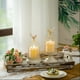 thumbnail image 3 of Set De 2 Candelabro Portavelas Decorativo Jaula Blanco Jhn, 3 of 3