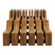 thumbnail image 5 of Organizador de cuchillos Oceanstar para cajón de bambú, capacidad para 11 cuchillos, 5 of 5