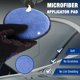 thumbnail image 4 of Pads Aplicadores de Cera para Autos WORKPRO Paquete de 12 con Microfibra y Espuma, 4 of 7