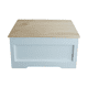 thumbnail image 5 of Baúl Madera Blanco Tapa Natural, 5 of 8