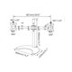 thumbnail image 5 of Soporte de pantalla Axxis Heavy Duty para 2 pantallas LCD/LED de 8 kg, 5 of 5