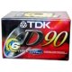thumbnail image 1 of Cintas de casete TDK Superior Normal Bias D90, paquete de 6, 1 of 2
