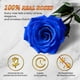 thumbnail image 5 of Flores preservadas Vryblos Forever Blue Roses en forma de corazón, 5 of 7