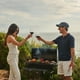 thumbnail image 2 of Parrilla Tambor a Carbón Relan BBQ Black con Tapa y Ruedas, 2 of 16