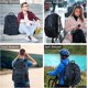 thumbnail image 4 of Mochila VECKUSON 60 L para Portátil Gaming 46 x 39 x 30 cm Azul, 4 of 5