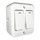 thumbnail image 1 of Interruptor Casquete Sobrepuesto Doble 16a 250v Fenix Packx3, 1 of 5