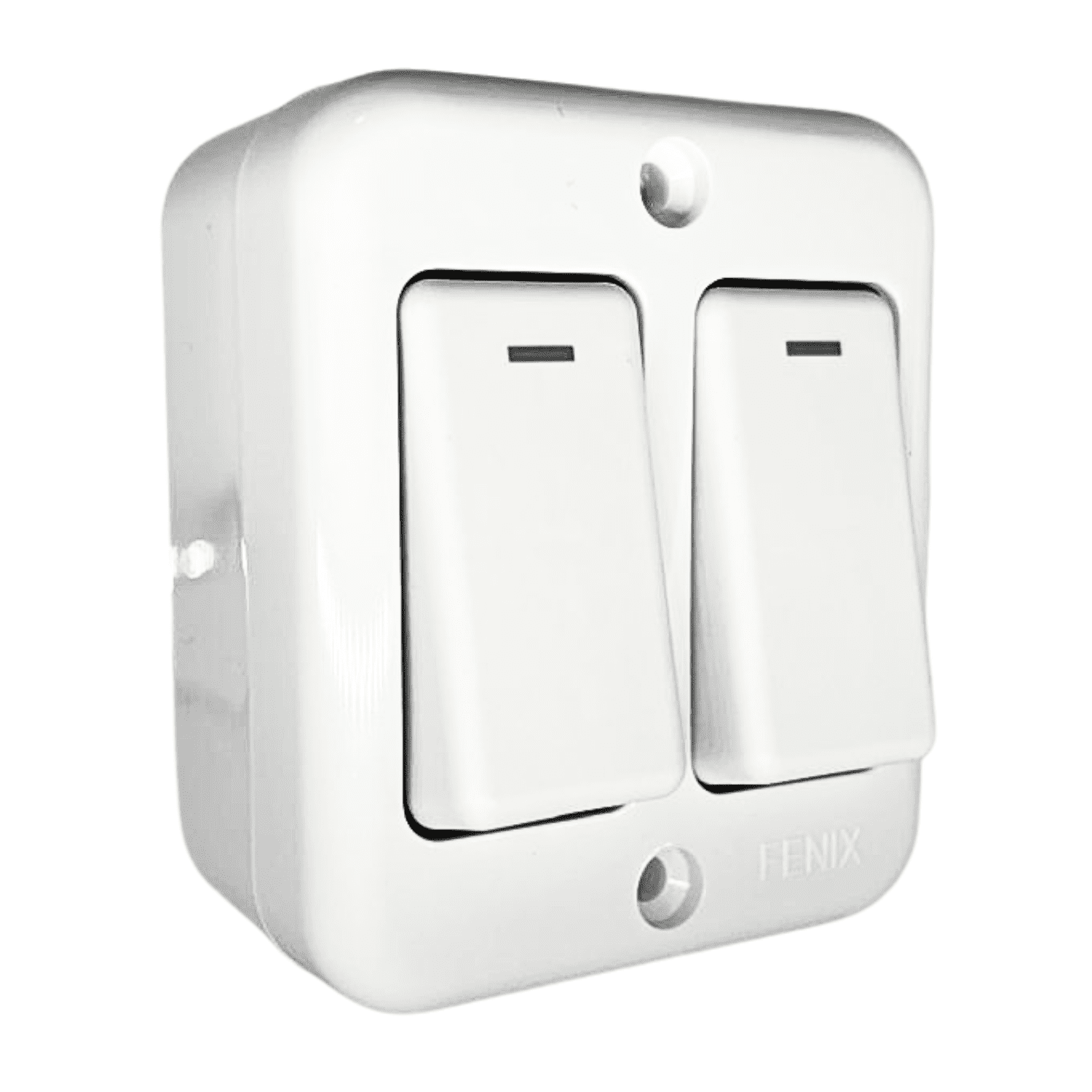 Interruptor Casquete Sobrepuesto Doble 16a 250v Fenix Packx3