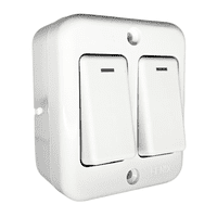 Interruptor Casquete Sobrepuesto Doble 16A 250V Fenix Packx3