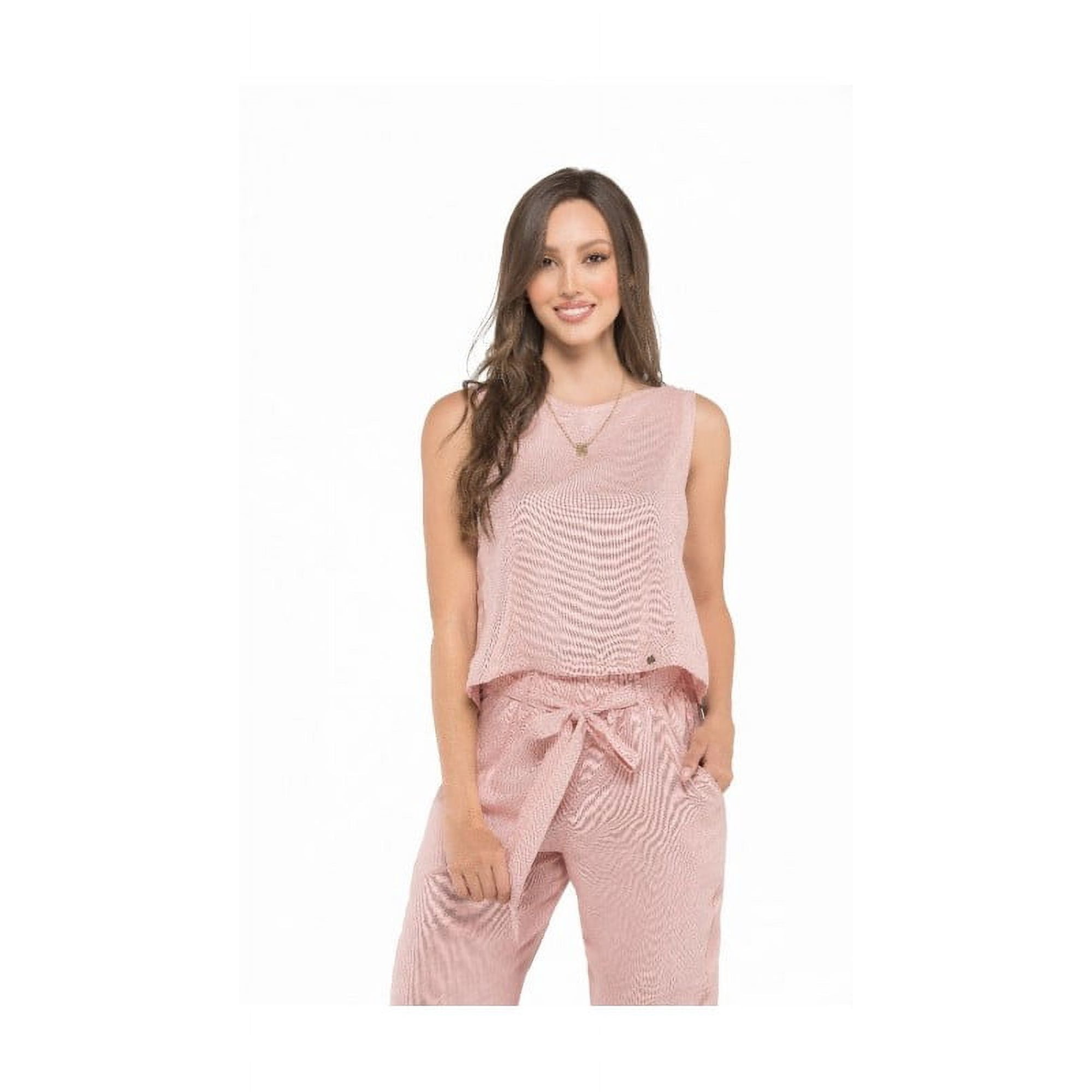 Pijama Pantalon Largo Color Palo Rosa Pv007 | Lider