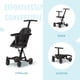 thumbnail image 5 of Stroller Dream On Me Coast Rider, ligero, negro, 5 of 6