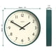 thumbnail image 3 of Reloj de pared JONES CLOCKS Studio 30 cm Verde Oscuro Moderno, 3 of 6