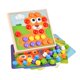 thumbnail image 2 of Juegos De Rompecabezas De Tablero De Clavijas De Uñas De Setas, Juguetes Educativos Para Niños De 3 Años De Edad, Animales, 2 of 5