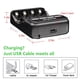 thumbnail image 3 of Cargador Kastar CMH4 Smart USB para baterías AAA de Panasonic, 3 of 4