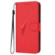 thumbnail image 2 of Funda Cartera Fibra de Carbono para Samsung Galaxy A70 con Soporte y Cierre Magnético Rojo, 2 of 6
