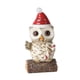 thumbnail image 2 of Escultura De Búho Navideño Con Decoración De Luz, Figura Decorativa Para Dormitorio, Oficina, Cocina, Dulces, 2 of 5