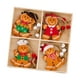 thumbnail image 3 of 12 Piezas De Adornos Navideños De Hombre De Jengibre Para Decoración Del Hogar, Estilo árbol De Navidad B, 3 of 5