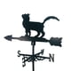 thumbnail image 4 of Forma De Gato De Decoración De Soporte De Metal De Granja De Jardín De Techo De Patio De Veleta De Hierro, 4 of 5