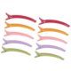 thumbnail image 1 of lot de 10 pedazos del pelo del salón pelucas de la peluquería que seccionan las horquillas de las abrazaderas, 1 of 3