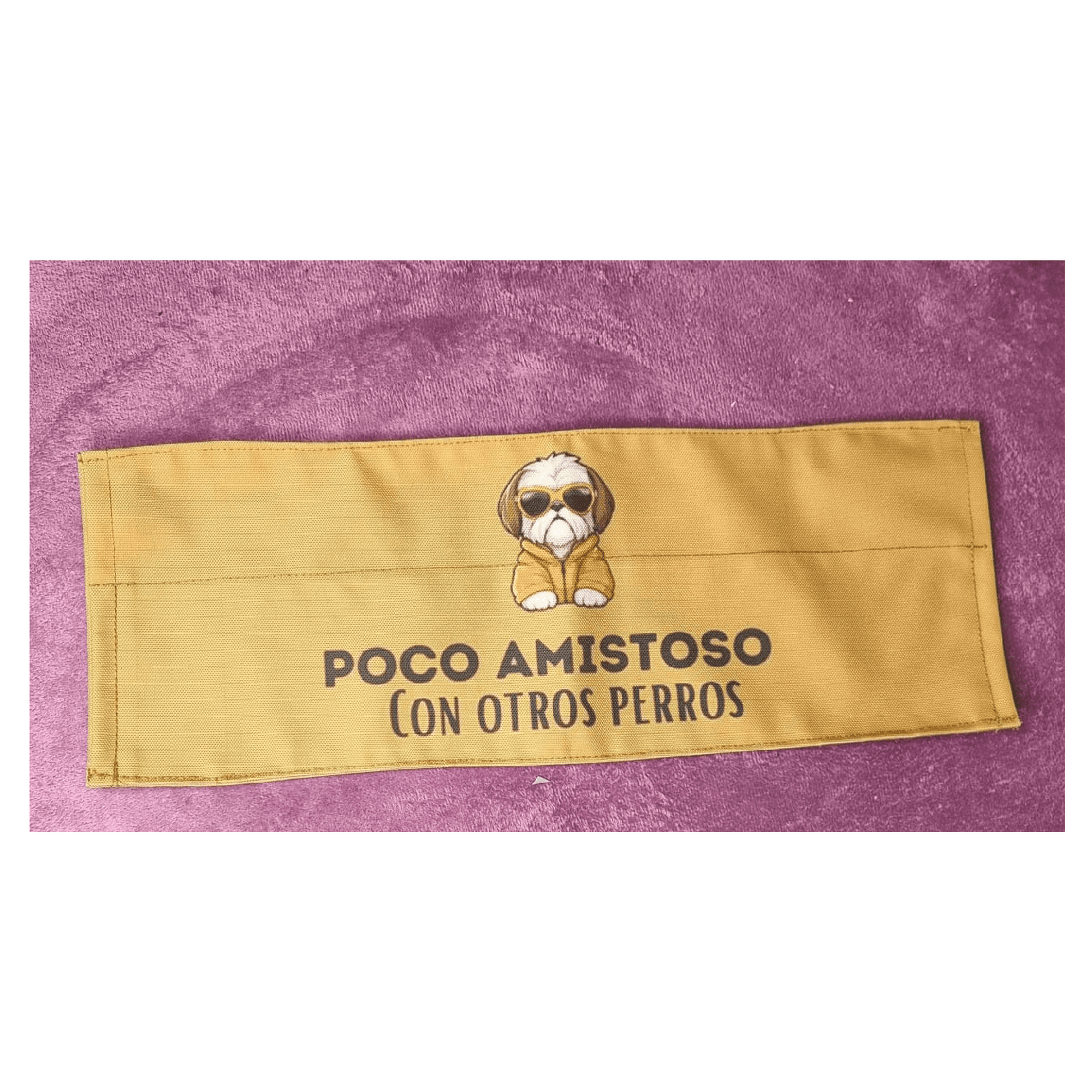 Tag dog para correa de mascotas