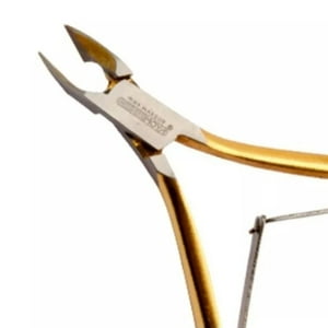 Corta Cutículas Dorado Tipo Alicate Cherimoya