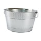 thumbnail image 5 of Organizador De Cubos De Hielo Almacenamiento De Bebidas Redondo Para Cócteles Enfriamiento De Vino Plateado, 5 of 5