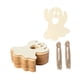 thumbnail image 5 of 20 Colgantes De Madera Con Forma De Fantasma Para Decorar, Manualidades Y Decoración De Lugares De Terror., 5 of 5