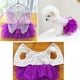 thumbnail image 4 of Vestido para perros ANIAC Butterfly Tutú morado para perros pequeños, 4 of 5
