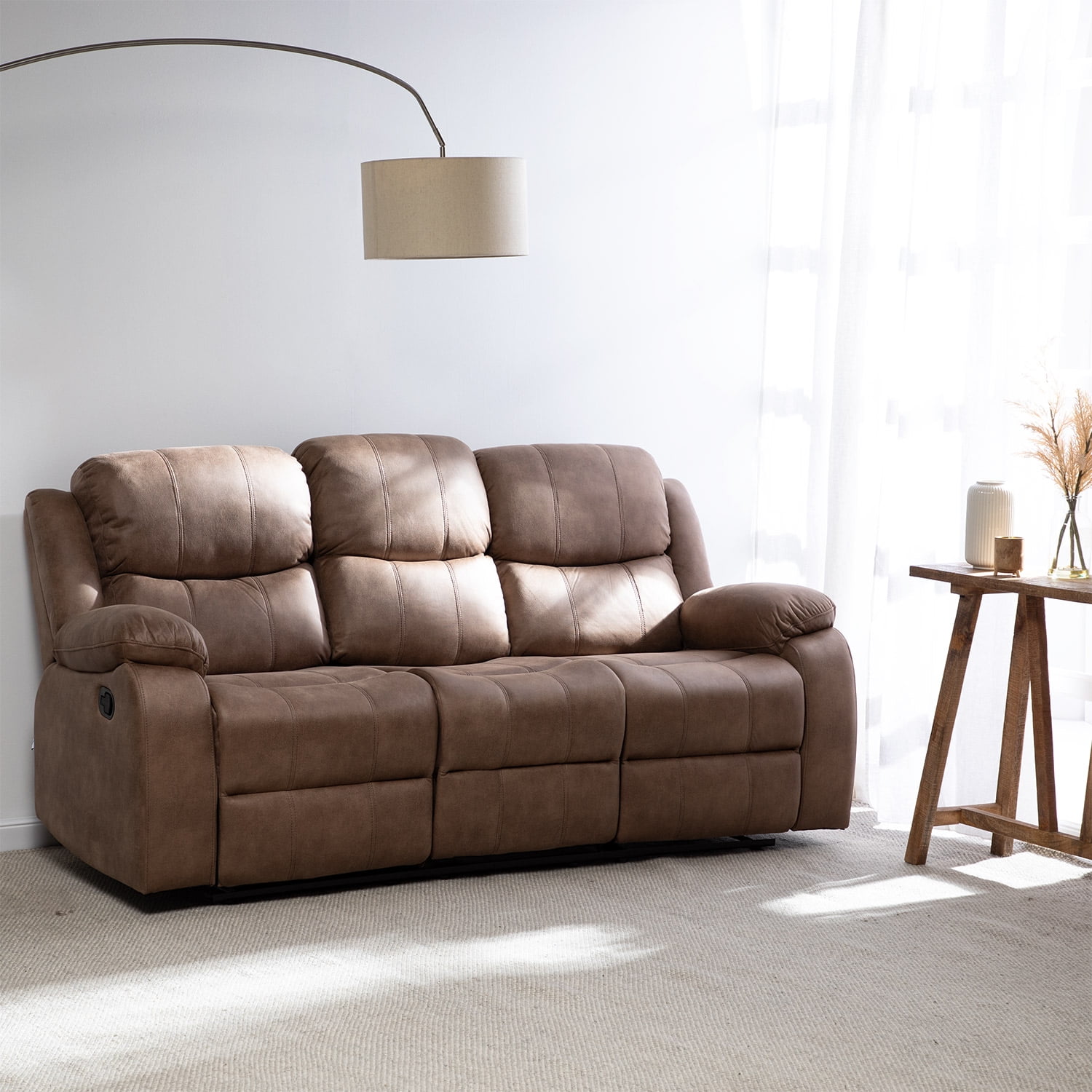Vys Spa - Sillon Reclinable Con Posavasos Victoria Beige