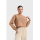 thumbnail image 1 of Polerón Mujer Crop Camel - lll, 1 of 4
