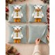 thumbnail image 5 of Pack de 4 Fundas para Cojín Navideñas 45x45 cm Colección Premium en Relieve 3D, 5 of 7