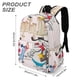 thumbnail image 3 of Deputy Dawg-theme Backpack, Campus style schoolbag Bookbag with Adjustable Shoulder Straps And Large Zip Compartment, Unisex Travel Bags.42x30x15cm, 3 of 6