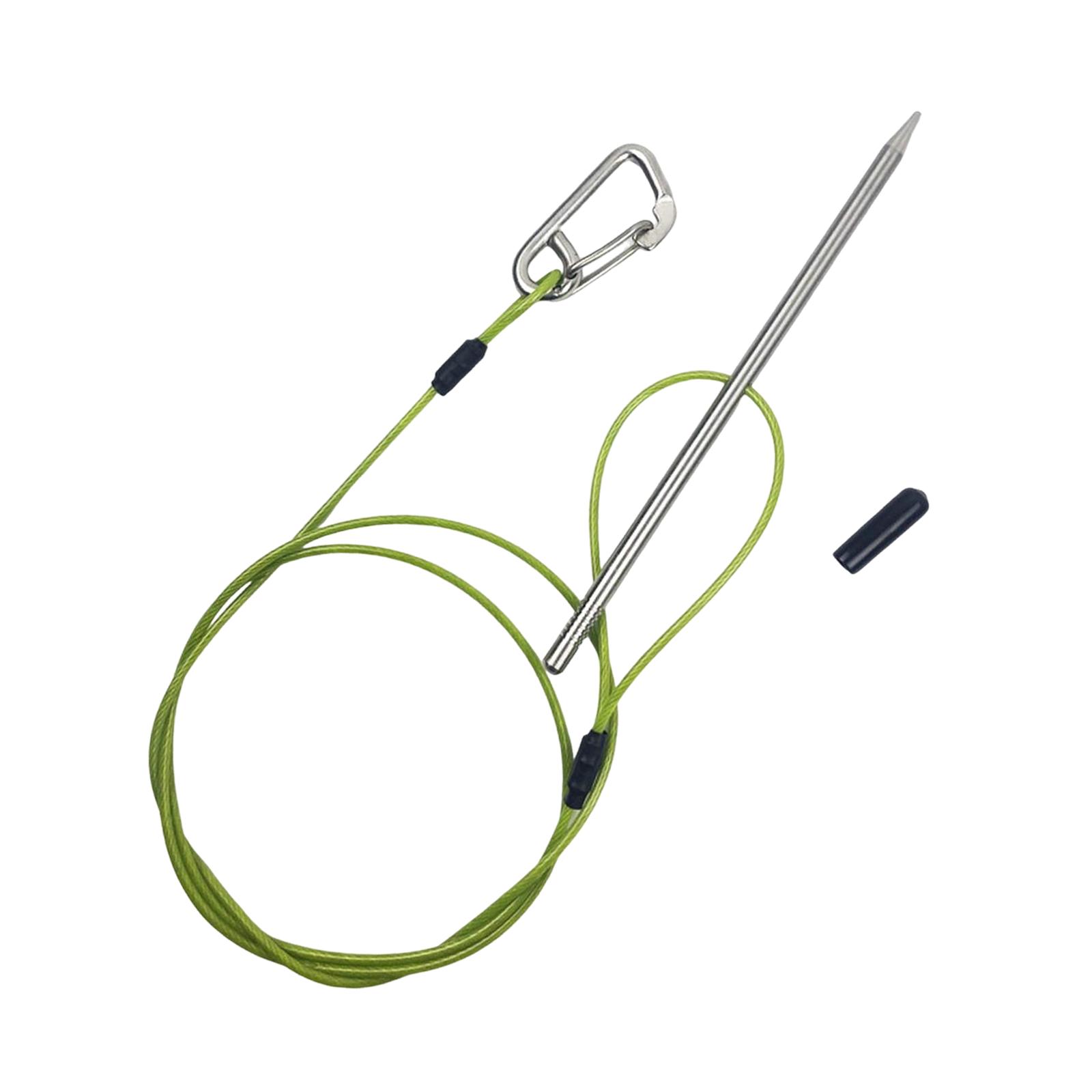 Ioensy - Encordador De Peces Flotante Resistente Para Pesca Submarina Para Pargos De Agua Dulce Y Salada, Longitud De Cuerda 80 Cm